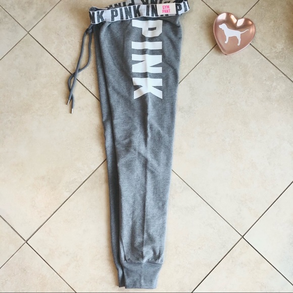*NEW* VS PINK Pullover & Jogger Gray SET Size XS - Picture 11 of 15